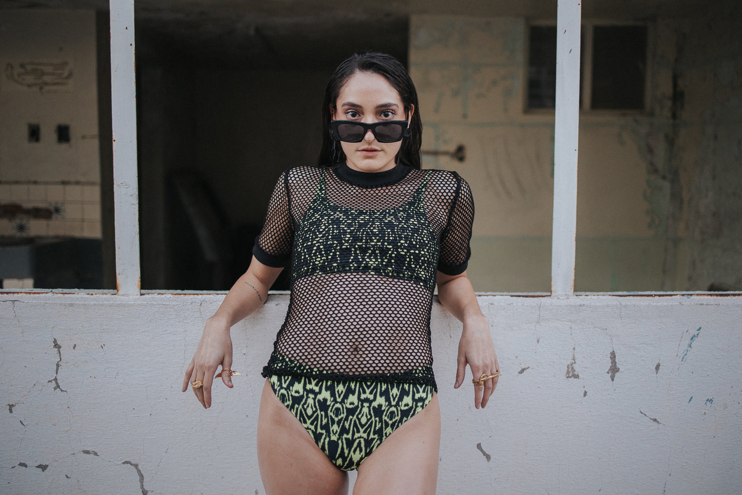TOP "BANDEAU NEÓN"
