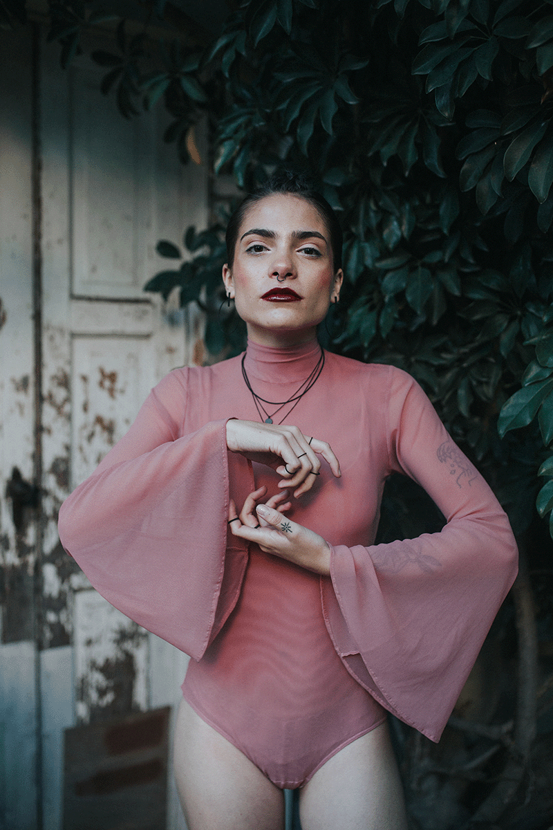 BODYSUIT "FLAMINGO"