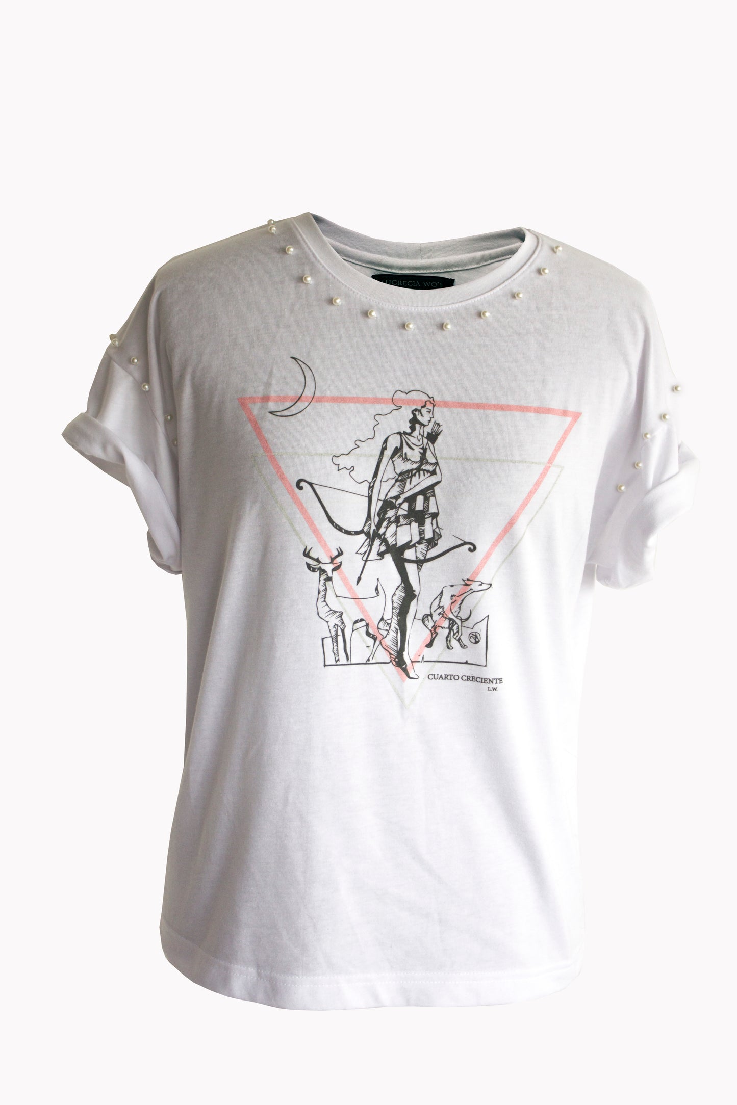 T-SHIRT BLANCA ESTAMPADO ARTEMISA