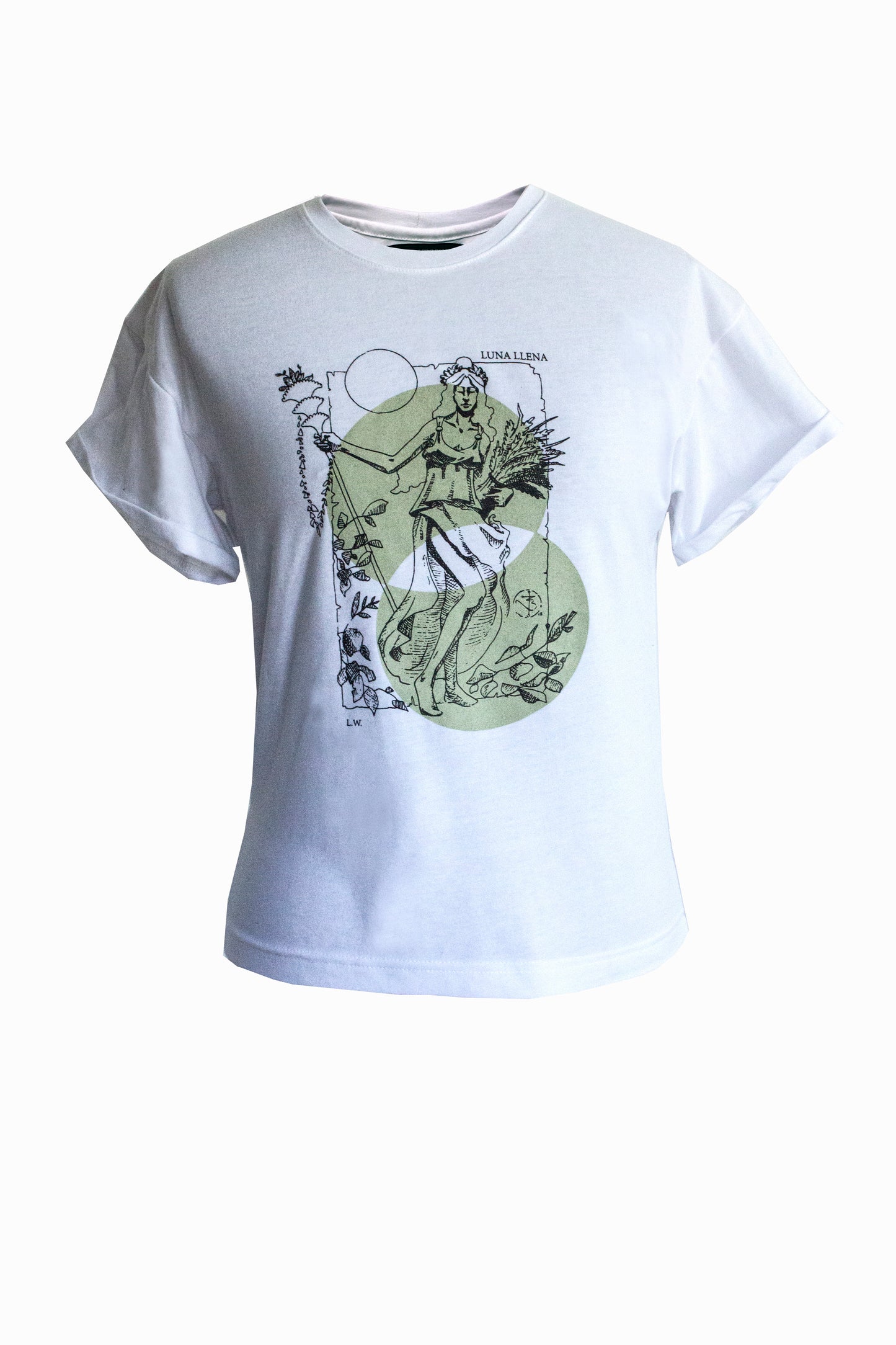 T-SHIRT BLANCA ESTAMPADO DEMETER